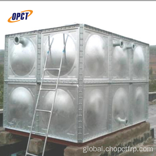 Stainless Steel Sectional Tank ss drinking water storage tank Manufactory